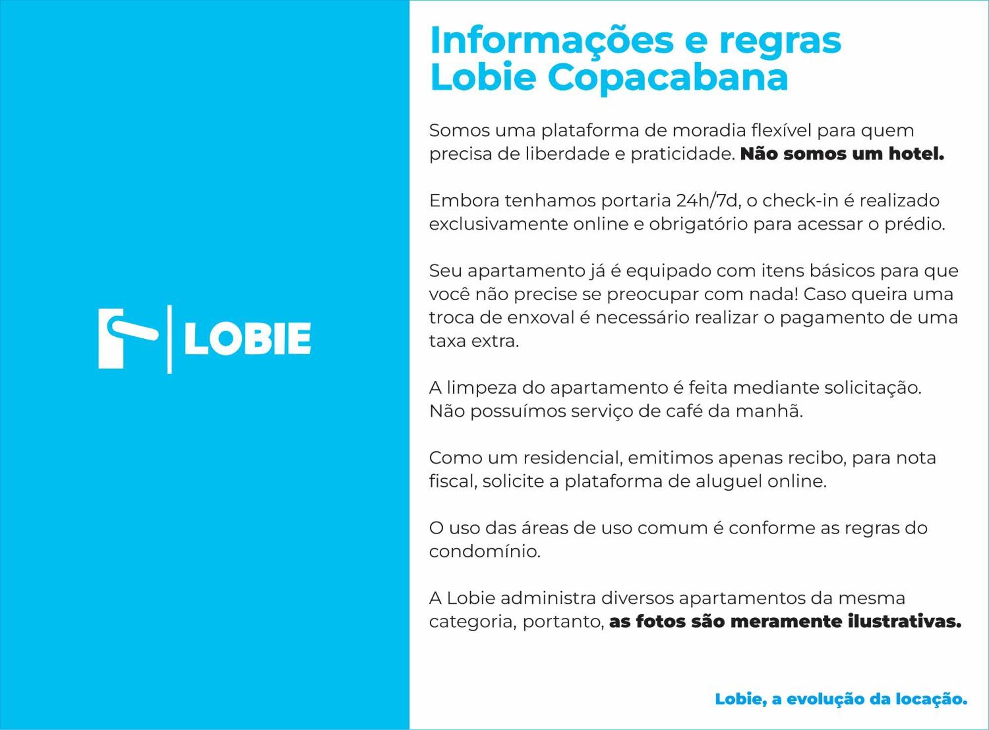 Appartement Lobie Copacabana à Rio de Janeiro Extérieur photo